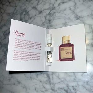 MFK Baccarat Rouge 540 Extrait de Parfu m - Sample